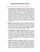 COMPORTAMIENTO ORGANIZACIONAL. Mencionar 5 de los factores que harían de su trabajo uno más eficiente