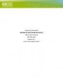 Tarea de la semana N°8 SISTEMA DE GESTIÓN METROLÓGICO