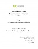 PAE( PROCESO DE ATENCIÓN DE ENFERMERÍA)