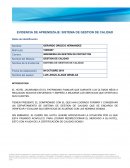 SISTEMA DE GESTION DE CALIDAD EL HOTEL JACARANDA