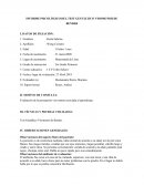 INFORME PSICOLÓGICO DEL TEST GESTÁLTICO VISOMOTOR DE BENDER