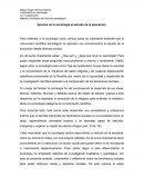 Aportes de la sociología al estudio de la educación