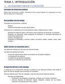 LAS RELACIONES PUBLICAS Y LA REDACCIÓN