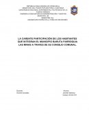 LA CARENTE PARTICIPACIÓN DE LOS HABITANTES QUE INTEGRAN EL MUNICIPIO BARUTA PARROQUIA LAS MINAS A TRAVES DE SU CONSEJO COMUNAL