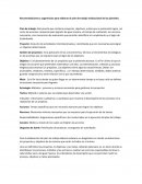 Recomendaciones y sugerencias para elaborar el plan de trabajo institucional de los planteles