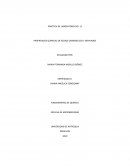 PRÁCTICA DE LABORATORIO NO. 12 PROPIEDADES QUÍMICAS DE ÁCIDOS CARBOXÍLICOS Y DERIVADOS