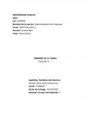 Administración De Empresas, ejercicios