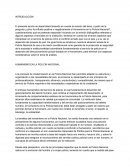 HUMANISMO EN LA POLICÍA NACIONAL