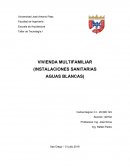 VIVIENDA MULTIFAMILIAR (INSTALACIONES SANITARIAS AGUAS BLANCAS)
