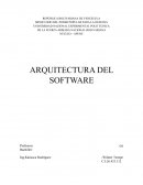 Arquitectura Del software