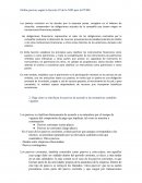 Define pasivos según la Sección 22 de la NIIF para la PYME