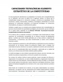 CAPACIDADES TECNOLÓGICAS: ELEMENTO ESTRATÉTICO DE LA COMPETITIVIDAD