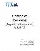Gestión de Residuos: Proyecto de Incineración de R.E.A.S