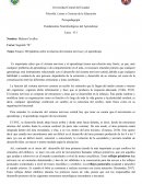 Ensayo 300 palabras sobre la relación del sistema nervioso y el aprendizaje