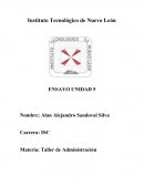 Ensayo de administración 5