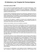 El alzheimer y las terapias no farmacológicas