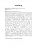 MEMORANDUM Asunto: sugerencia traslados de personal