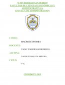 PERÚ: PRODUCTO BRUTO INTERNO POR TIPO DE GASTO, 2009-2017