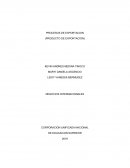 PROCESOS DE EXPORTACION (PRODUCTO DE EXPORTACION)