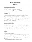 MARKETING DE SERVICIOS