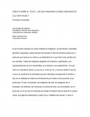 ENSAYO SOBRE EL TEXTO: “¿DE QUE HABLAMOS CUANDO HABLAMOS DE CULTURA VISUAL?”