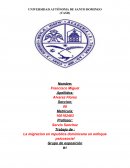 La migracion en republica dominicana un enfoque psicosocial