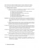 Muestreo para análisis de realidades propias de la empresa y dinámicas de la industria