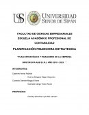 Plan estratégico y financiero de la empresa Brigym Spa A&B E.I.R.L año 2019 - 2023