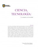 Ciencia y tecnología