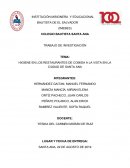 HIGIENE EN LOS RESTAURANTES DE COMIDA A LA VISTA EN LA CIUDAD DE SANTA ANA