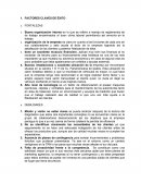 FACTORES CLAVES DE ÉXITO. FODA