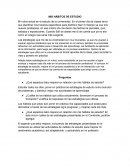 MIS HÁBITOS DE ESTUDIO