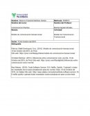 Esquema de modelo de comunicación transaccional