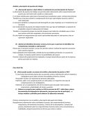 Analisis y descripcion de puestos de trabajo. Caso Hotel Zas