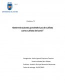 Practico n°1 “Determinaciones gravimétricas de sulfato como sulfato de bario”