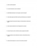 Preguntas para carreras universitarias