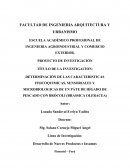 DETERMINACIÓN DE LAS CARACTERISTICAS FISICOQUIMICAS, SENSORIALES Y MICROBIOLOGICAS DE UN PÁTE DE HÍGADO DE PESCADO CON BRÓCOLI (BRASSICA OLERACEA)