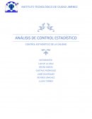 CONTROL ESTADÍSTICO DE LA CALIDAD empresa agricultura “Rancho Nuevo”