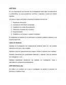 PARAFRASIS HIPOTESIS