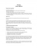 Practica Acido sulfúrico