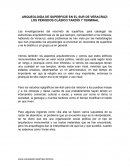 ARQUEOLOGÍA DE SUPERFICIE EN EL SUR DE VERACRUZ