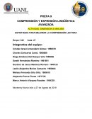 ESTRATEGIA PARA MEJORAR LA COMPRENSIÓN LECTORA