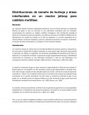 Distribuciones de tamaño de burbuja y áreas interfaciales en un reactor jetloop para catálisis multifase