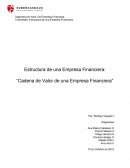 Estructura de una Empresa Financiera: “Cadena de Valor de una Empresa Financiera”