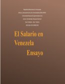 Salario laboral en Venezuela