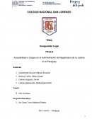 Accesibilidad a Cargos en la Administración de Magistratura de la Justicia en el Paraguay