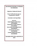 Purificación de agua en Campamento, Olancho