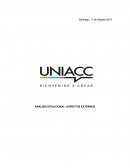 ANÁLISIS SITUACIONAL: ASPECTOS EXTERNOS