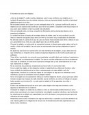 El hombre como ser religioso