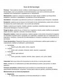 Guía de farmacología